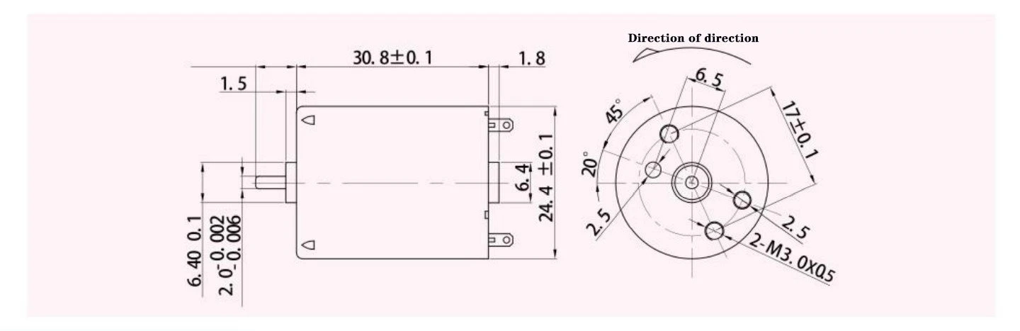 370SH motor outline