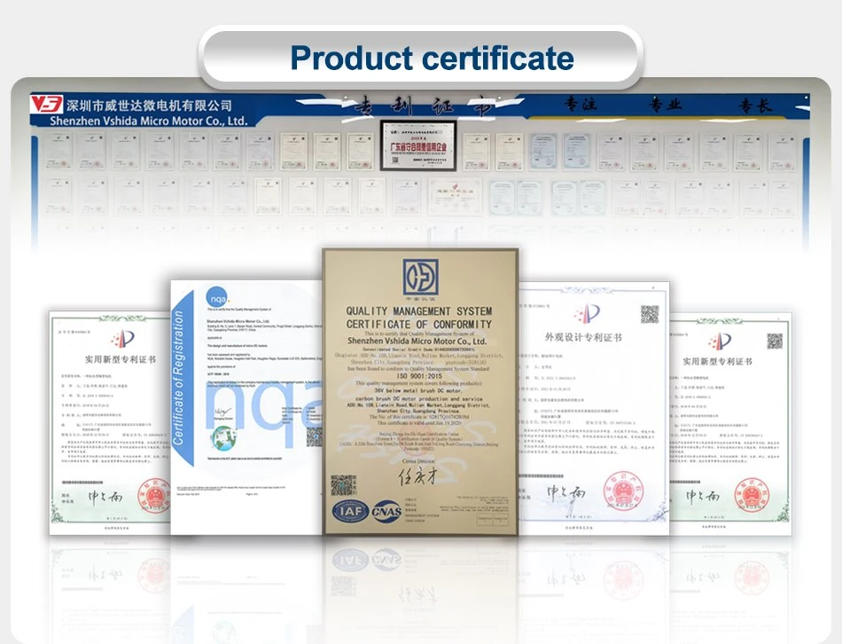 24v dc gear motor certificate 24v dc gear motor certificate